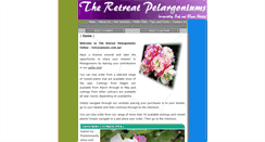Desktop Screenshot of ozgeraniums.com.au